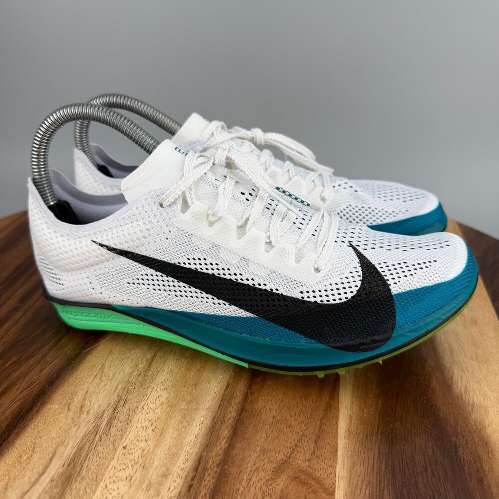 Nike ZoomX Dragonfly 2 Elite Men's 11.5 White Black Bright Spruce FZ9315-102